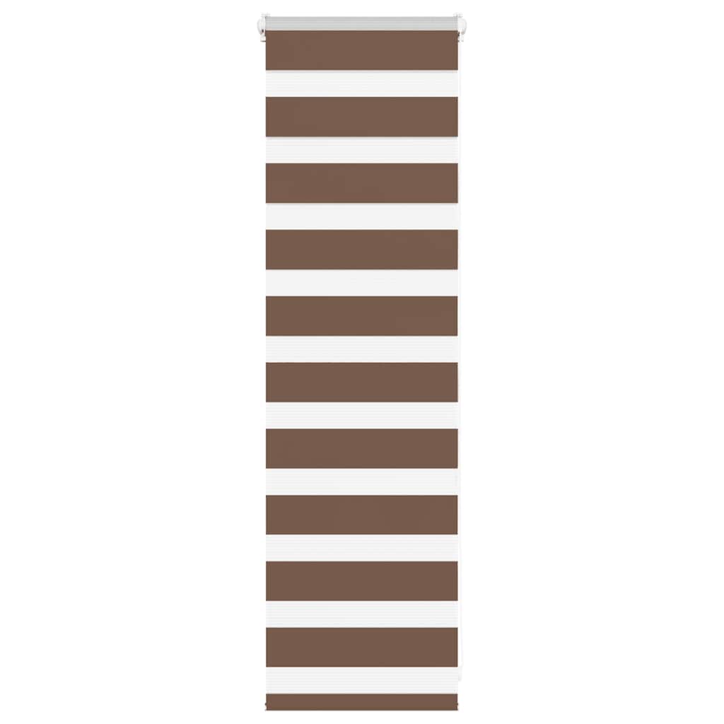 Zebrarollo Braun 45x100 cm Stoffbreite 40,9 cm Polyester