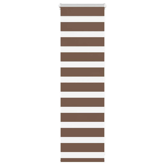 Zebrarollo Braun 45x100 cm Stoffbreite 40,9 cm Polyester