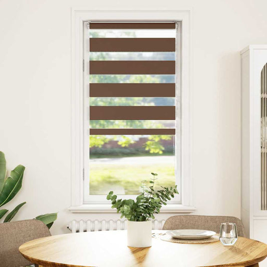 Zebrarollo Braun 55x100 cm Stoffbreite 50,9 cm Polyester