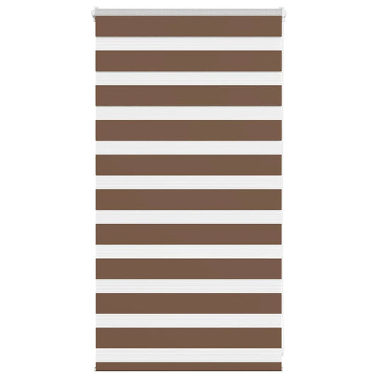 Zebrarollo Braun 90x100 cm Stoffbreite 85,9 cm Polyester