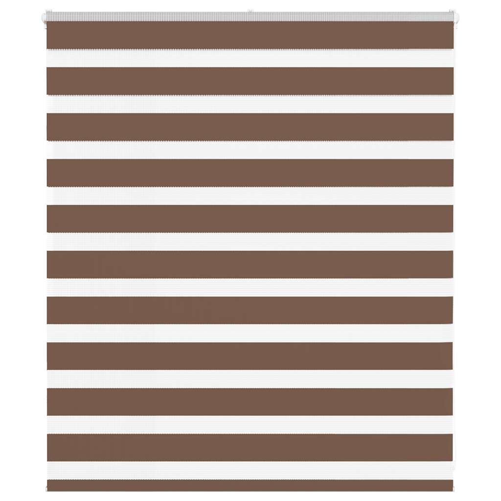 Zebrarollo Braun 125x100 cm Stoffbreite 120,9 cm Polyester