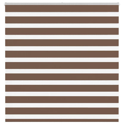 Zebrarollo Braun 145x100 cm Stoffbreite 140,9 cm Polyester