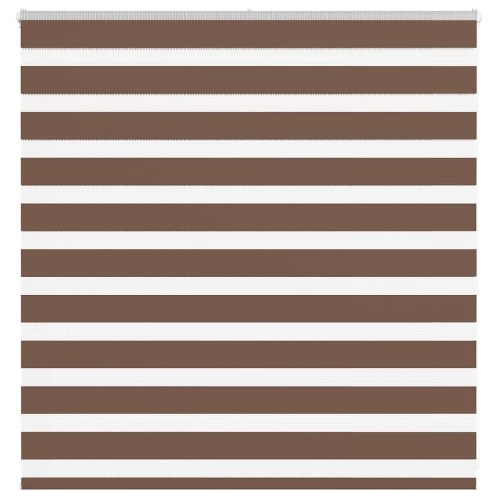 Zebra rullegardin brun 150x100 cm stofbredde 145,9 cm polyester
