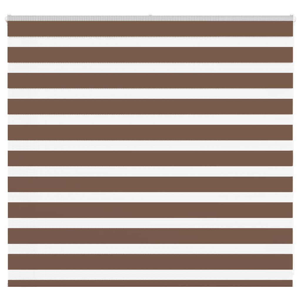 Zebra rullegardin brun 155x100 cm stofbredde 150,9 cm polyester