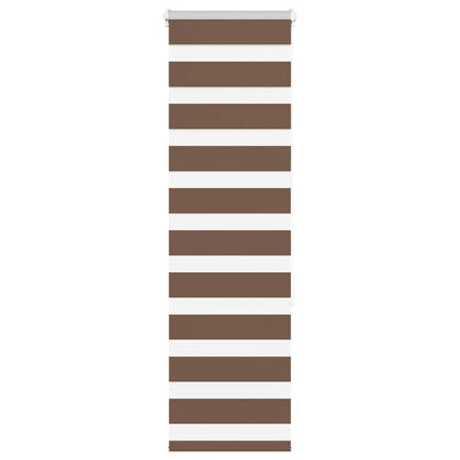 Zebrarollo Braun 45x150 cm Stoffbreite 40,9 cm Polyester