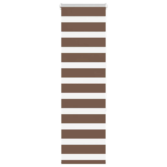Zebrarollo Braun 45x150 cm Stoffbreite 40,9 cm Polyester