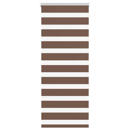 Zebrarollo Braun 55x150 cm Stoffbreite 50,9 cm Polyester
