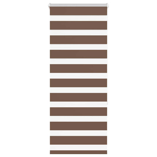 Zebrarollo Braun 55x150 cm Stoffbreite 50,9 cm Polyester