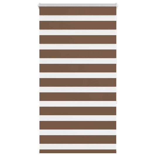 Zebrarollo Braun 80x150 cm Stoffbreite 75,9 cm Polyester