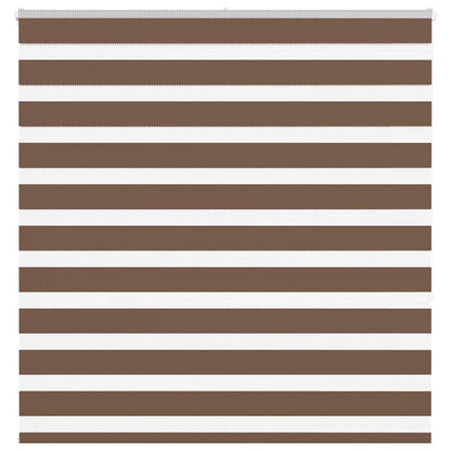 Zebrarollo Braun 145x150 cm Stoffbreite 140,9 cm Polyester