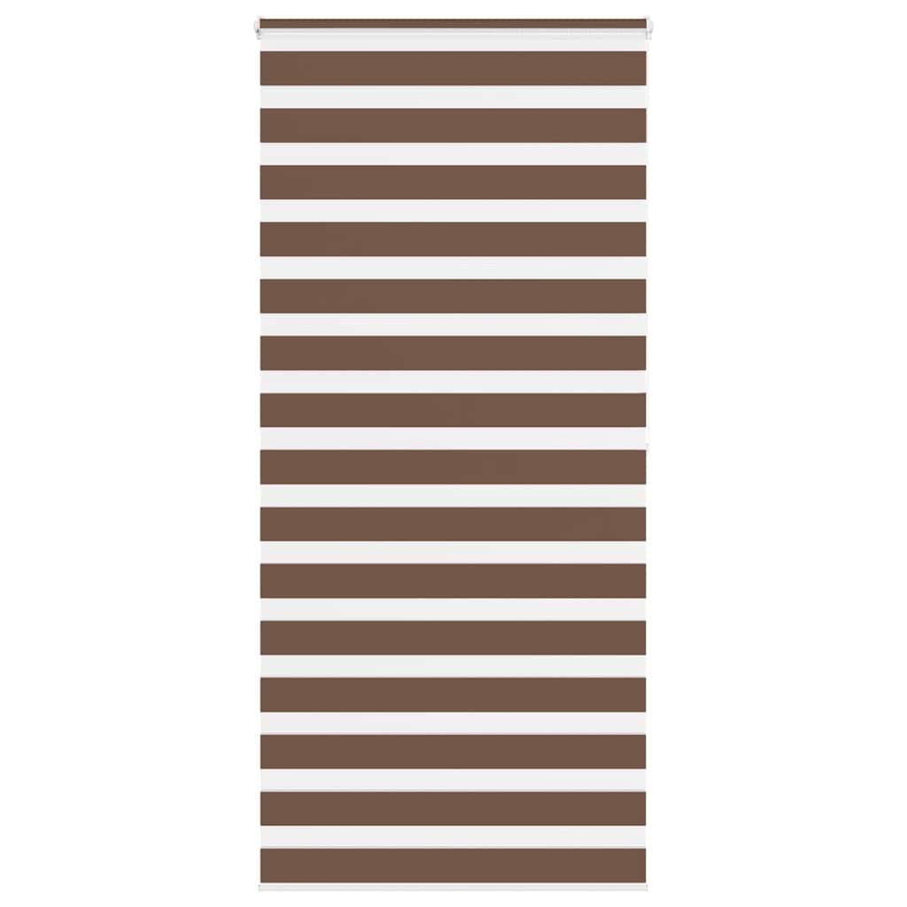 Zebrarollo Braun 95x200 cm Stoffbreite 90,9 cm Polyester