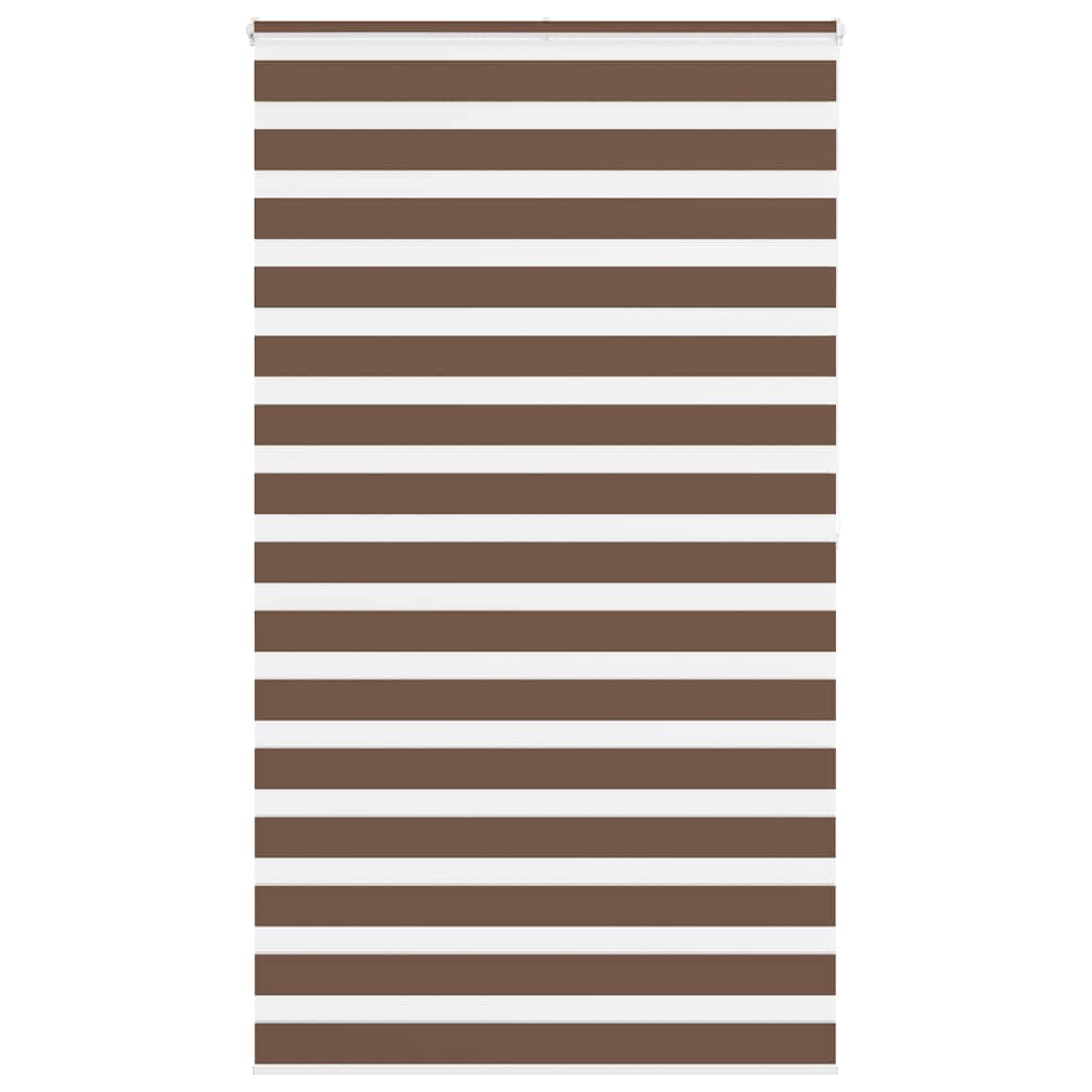 Zebrarollo Braun 125x200 cm Stoffbreite 120,9 cm Polyester