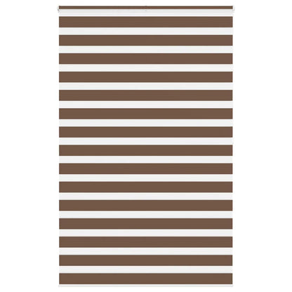 Zebrarollo Braun 140x200 cm Stoffbreite 135,9 cm Polyester