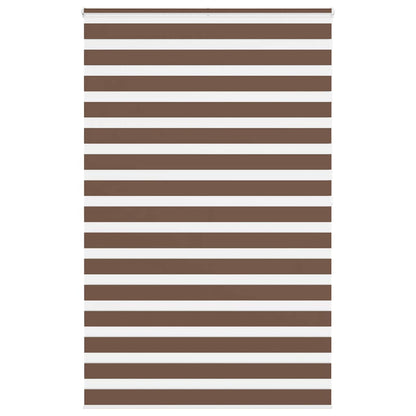 Zebrarollo Braun 150x200 cm Stoffbreite 145,9 cm Polyester