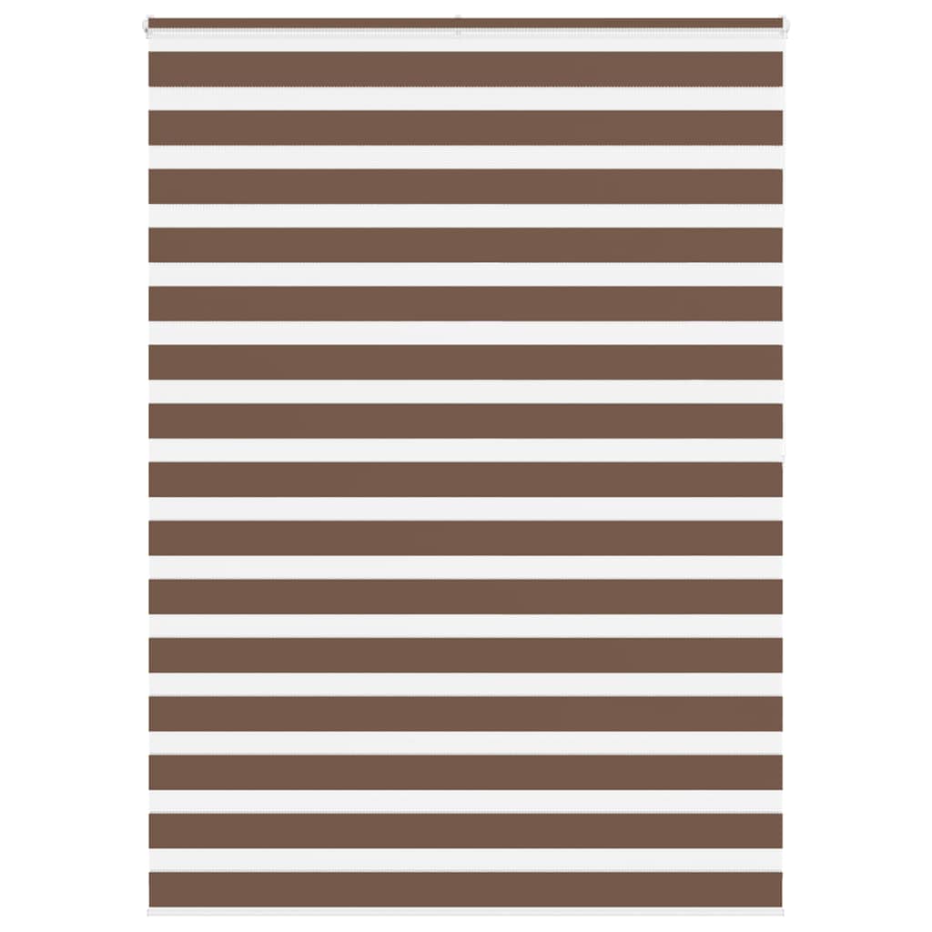 Zebrarollo Braun 155x200 cm Stoffbreite 150,9 cm Polyester