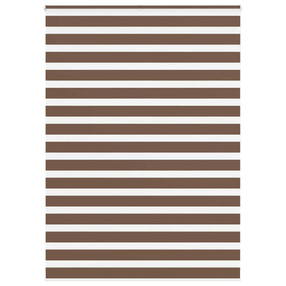 Zebrarollo Braun 160x200 cm Stoffbreite 155,9 cm Polyester