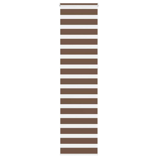 Zebrarollo Braun 55x230 cm Stoffbreite 50,9 cm Polyester