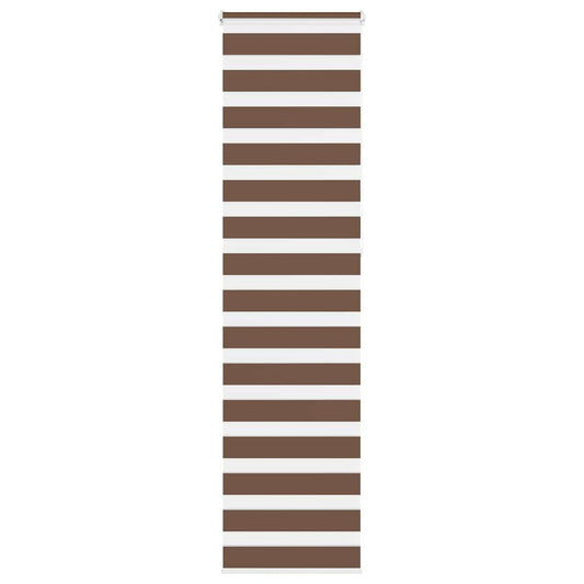 Zebrarollo Braun 65x230 cm Stoffbreite 60,9 cm Polyester
