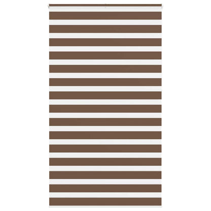 Zebrarollo Braun 130x230 cm Stoffbreite 125,9 cm Polyester