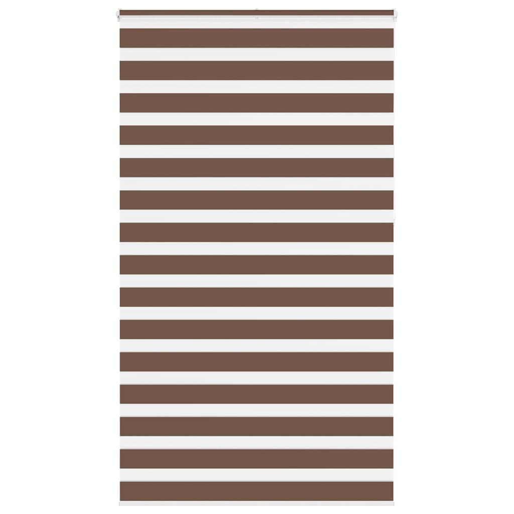Zebrarollo Braun 135x230 cm Stoffbreite 130,9 cm Polyester