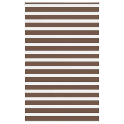 Zebrarollo Braun 140x230 cm Stoffbreite 135,9 cm Polyester