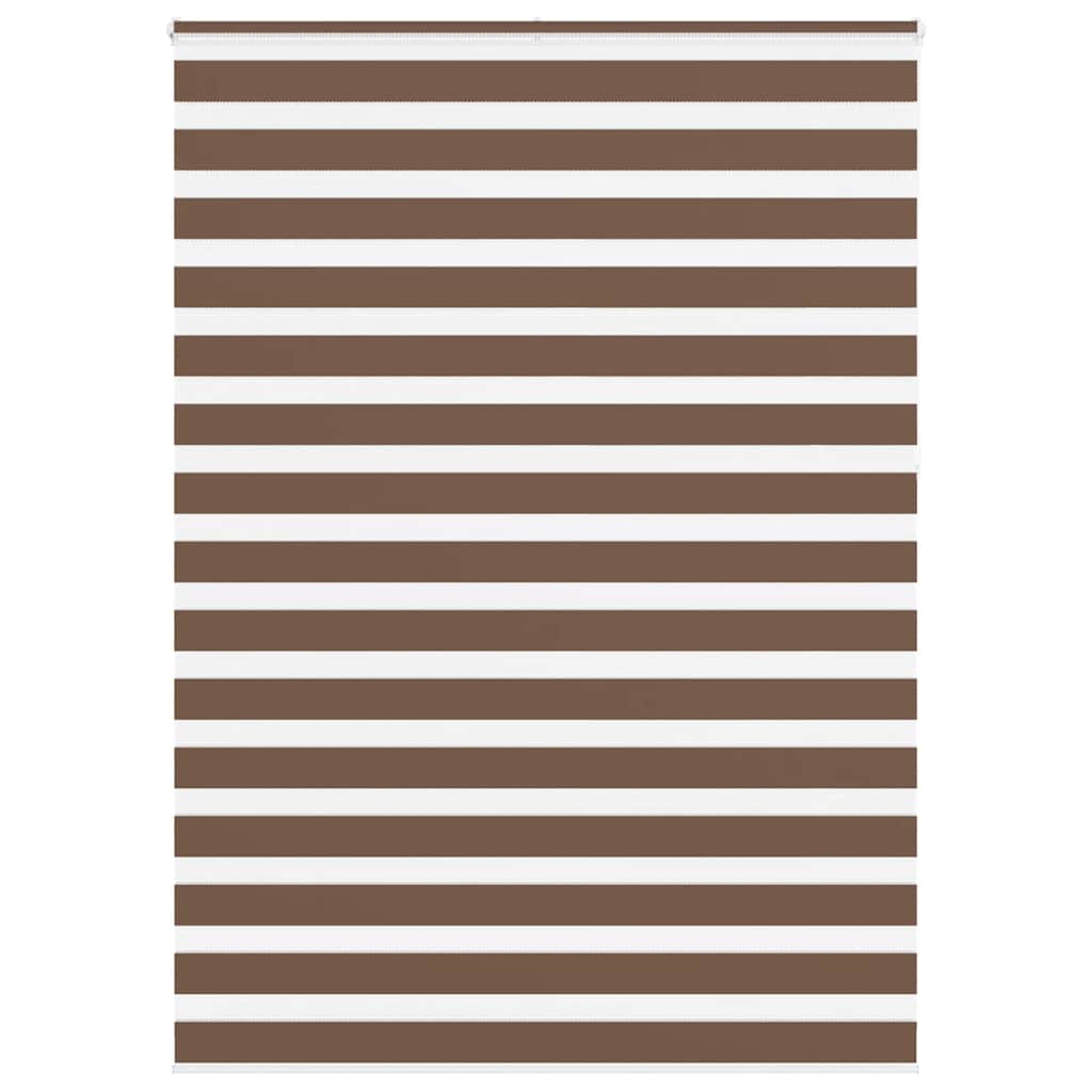 Zebrarollo Braun 155x230 cm Stoffbreite 150,9 cm Polyester