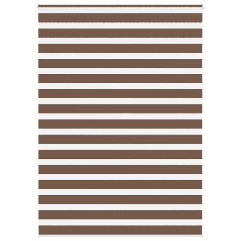 Zebrarollo Braun 165x230 cm Stoffbreite 160,9 cm Polyester