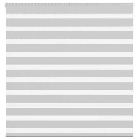 Zebrarollo Hellgrau 145x150 cm Stoffbreite 140,9 cm Polyester
