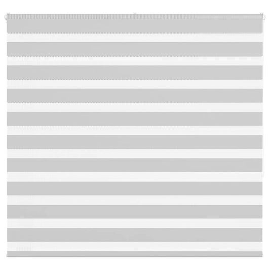 Zebrarollo Hellgrau 160x150 cm Stoffbreite 155,9 cm Polyester