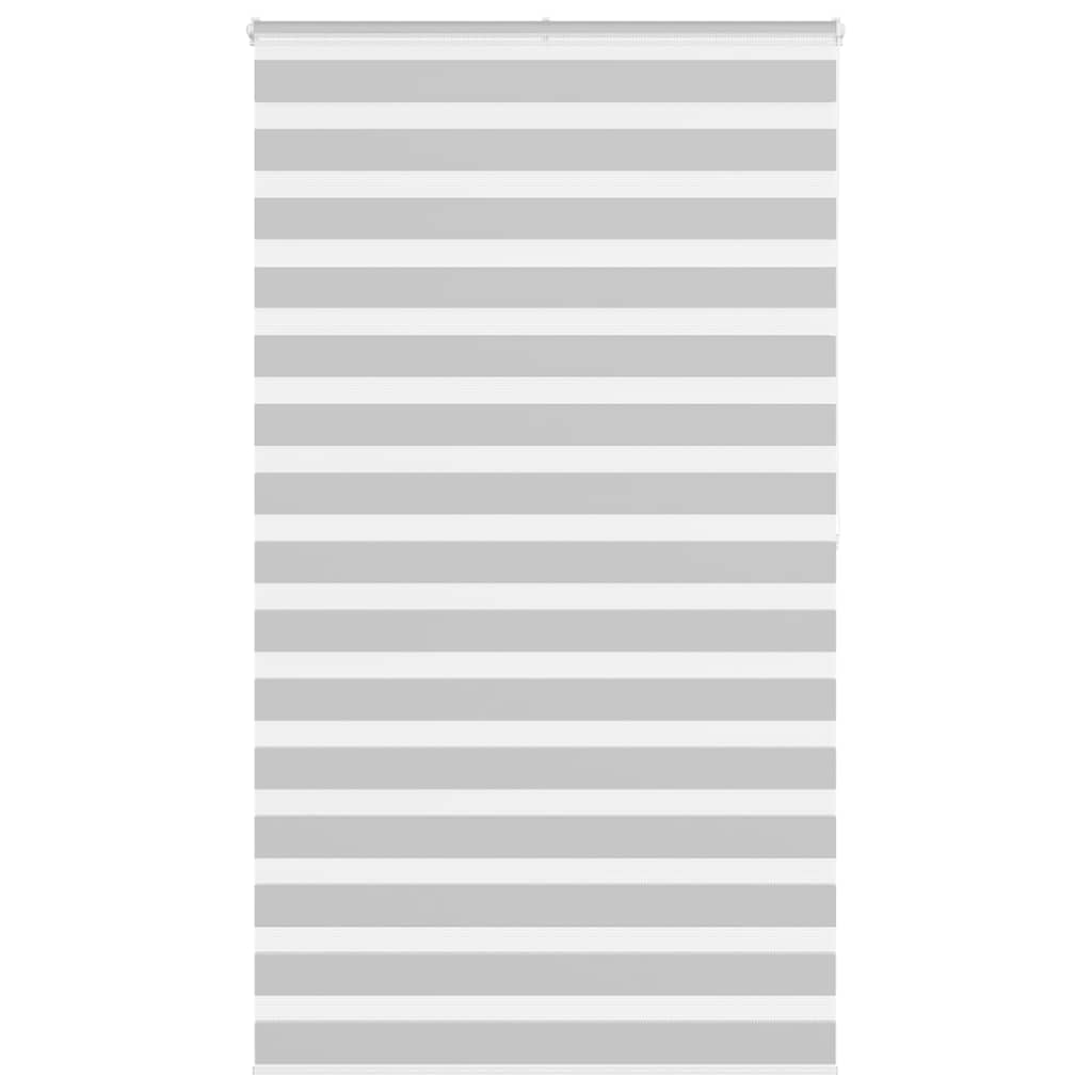 Zebrarollo Hellgrau 120x200 cm Stoffbreite 115,9 cm Polyester