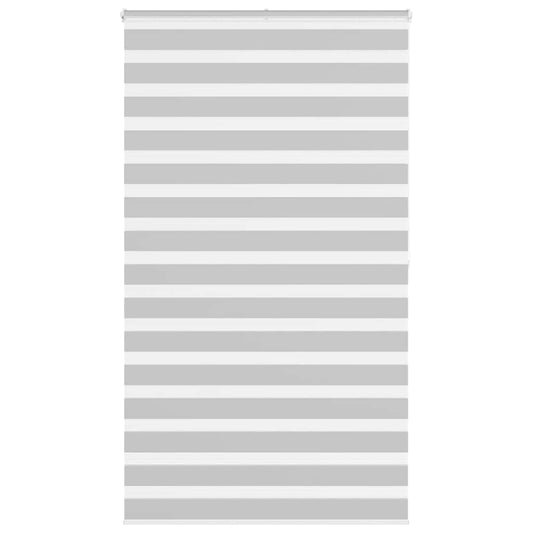 Zebrarollo Hellgrau 135x200 cm Stoffbreite 130,9 cm Polyester