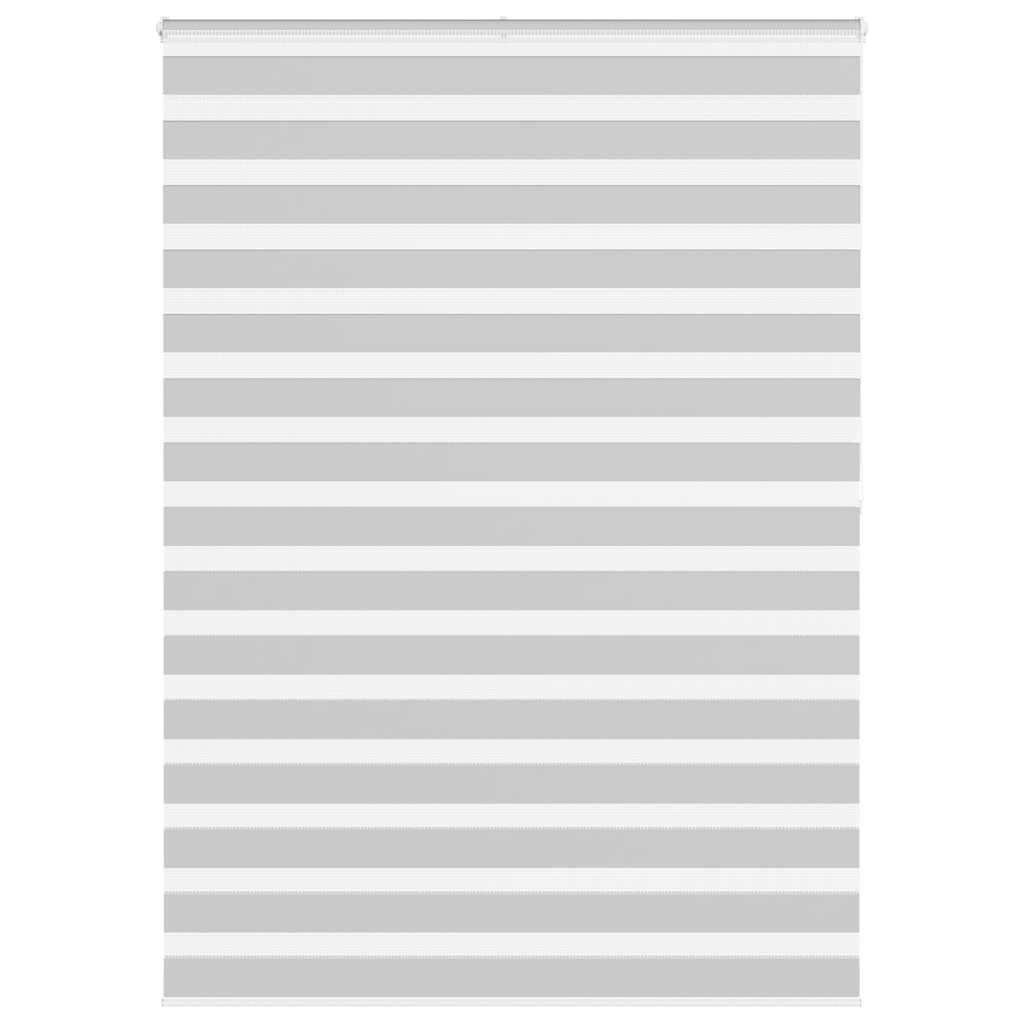 Zebrarollo Hellgrau 165x200 cm Stoffbreite 160,9 cm Polyester