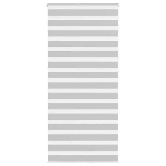 Zebra rullegardin lysegrå 95x230 cm stofbredde 90,9 cm polyester