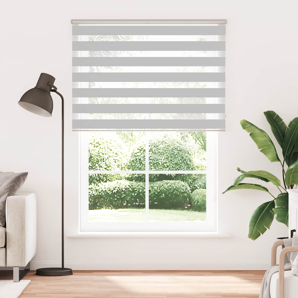 Zebrarollo Hellgrau 160x230 cm Stoffbreite 155,9 cm Polyester