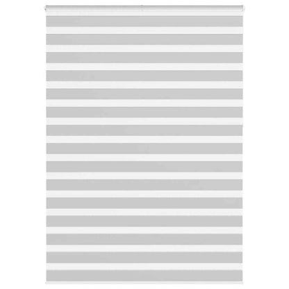 Zebrarollo Hellgrau 165x230 cm Stoffbreite 160,9 cm Polyester