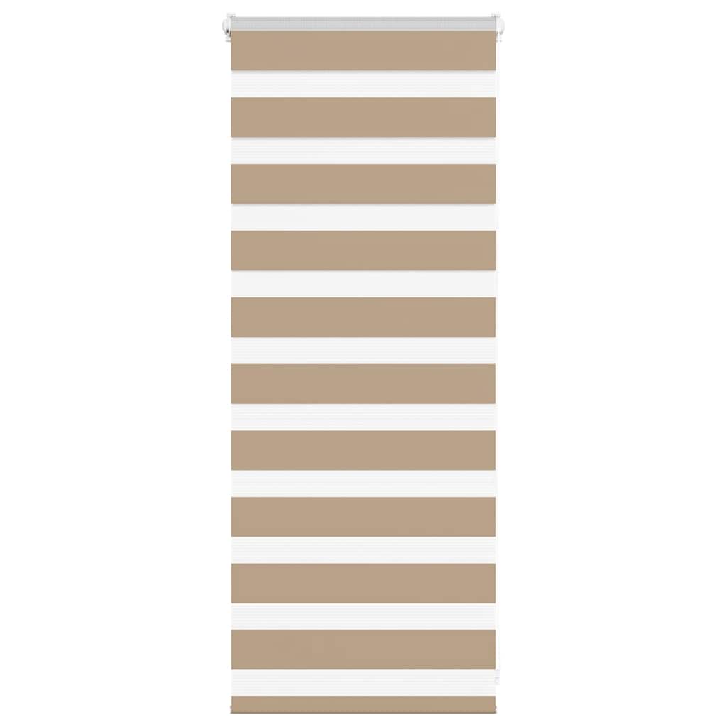 Zebrarollo Sandbraun 60x100 cm Stoffbreite 55,9 cm Polyester