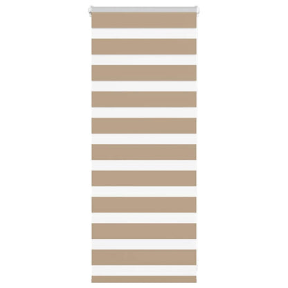 Zebrarollo Sandbraun 60x100 cm Stoffbreite 55,9 cm Polyester
