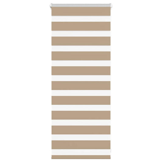 Zebrarollo Sandbraun 60x100 cm Stoffbreite 55,9 cm Polyester