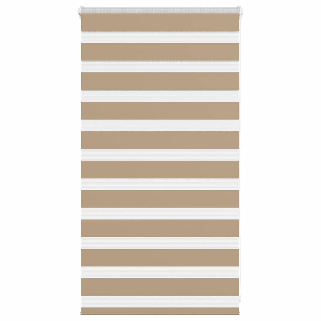 Zebrarollo Sandbraun 75x100 cm Stoffbreite 70,9 cm Polyester