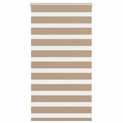 Zebrarollo Sandbraun 75x100 cm Stoffbreite 70,9 cm Polyester