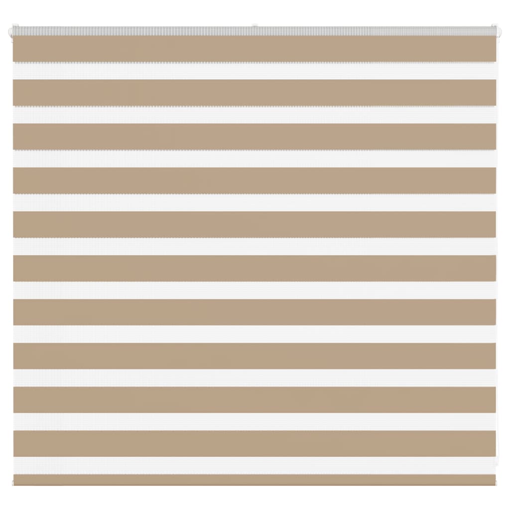 Zebra rullegardin sandbrun 160x100 cm stofbredde 155,9 cm polyester