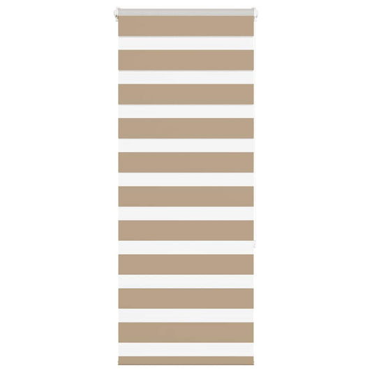 Zebrarollo Sandbraun 60x150 cm Stoffbreite 55,9 cm Polyester