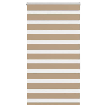 Zebrarollo Sandbraun 70x150 cm Stoffbreite 65,9 cm Polyester