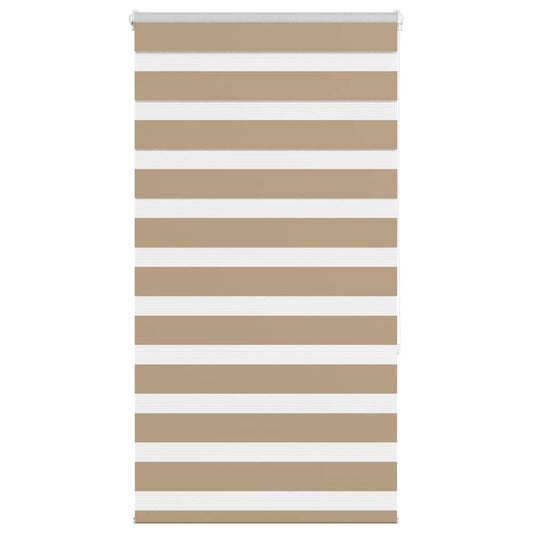 Zebrarollo Sandbraun 70x150 cm Stoffbreite 65,9 cm Polyester