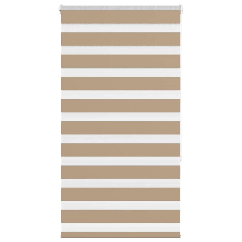 Zebrarollo Sandbraun 75x150 cm Stoffbreite 70,9 cm Polyester