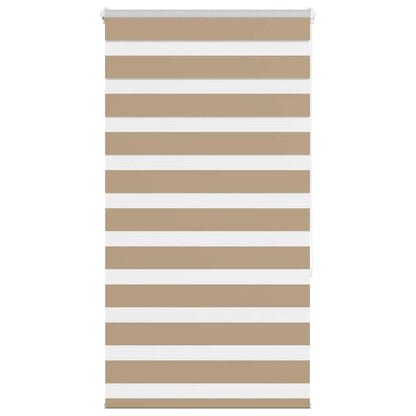 Zebrarollo Sandbraun 75x150 cm Stoffbreite 70,9 cm Polyester