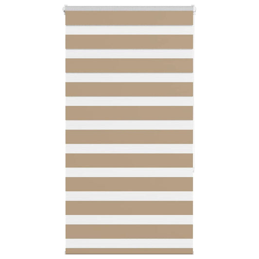 Zebrarollo Sandbraun 75x150 cm Stoffbreite 70,9 cm Polyester
