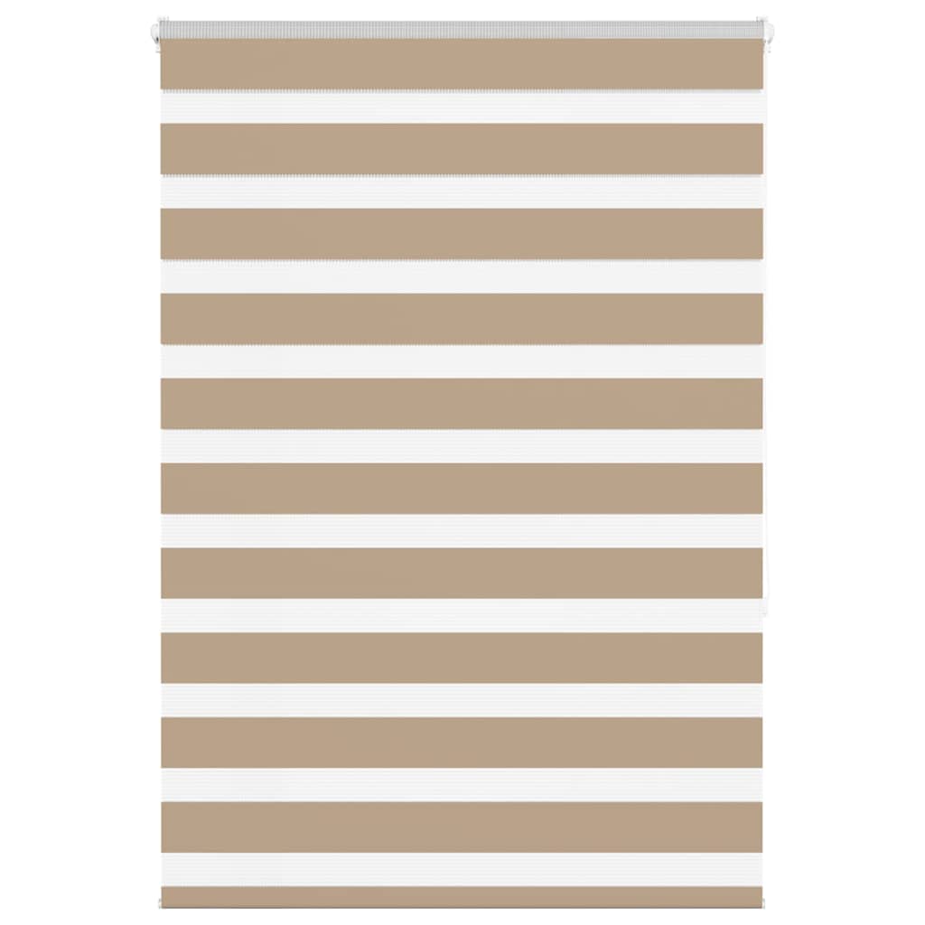 Zebrarollo Sandbraun 95x150 cm Stoffbreite 90,9 cm Polyester
