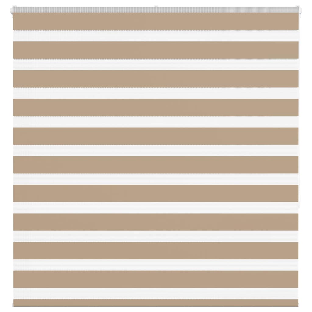 Zebrarollo Sandbraun 140x150 cm Stoffbreite 135,9 cm Polyester