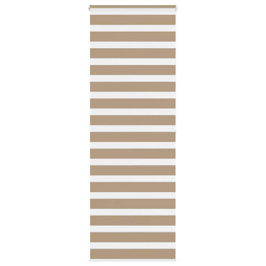 Zebrarollo Sandbraun 85x200 cm Stoffbreite 80,9 cm Polyester
